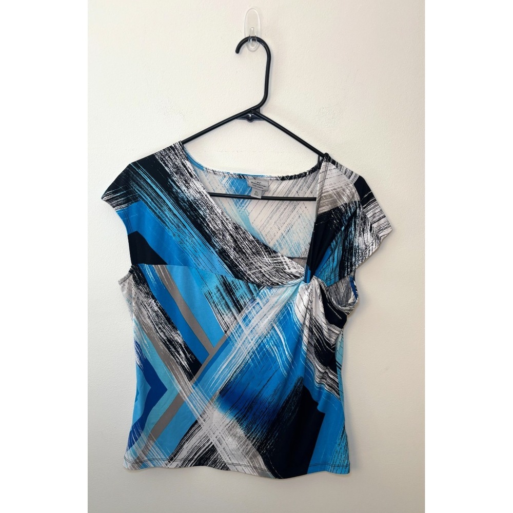 Worthington Petite Stretch Shirt Petite Large